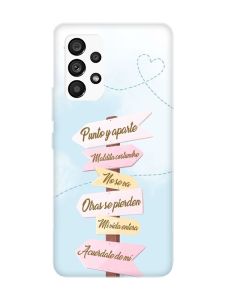 Матовий чорний чохол на Samsung Galaxy A53 4G/5G :: Вказівники (принт 322)