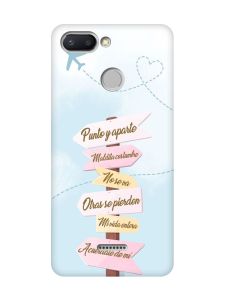 Матовий чорний чохол на Xiaomi Redmi 6 :: Вказівники (принт 322)