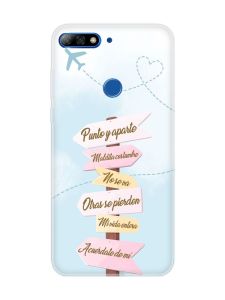 Прозорий чохол на Huawei Y7 (2018)/Y7 prime (2018) :: Вказівники (принт 322)