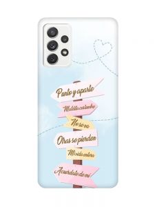 Прозорий чохол на Samsung Galaxy A72/A725 :: Вказівники (принт 322)