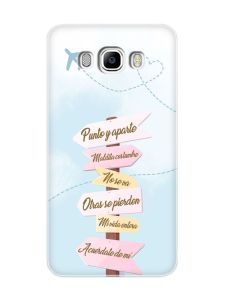 Прозорий чохол на Samsung Galaxy J7(2016) J710 :: Вказівники (принт 322)