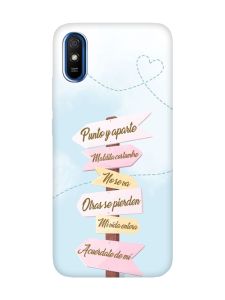 Прозорий чохол на Xiaomi Redmi 9A  :: Вказівники (принт 322)