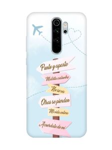 Прозорий чохол на Xiaomi Redmi Note 8 Pro :: Вказівники (принт 322)