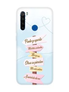 Прозорий чохол на Xiaomi Redmi Note 8T :: Вказівники (принт 322)