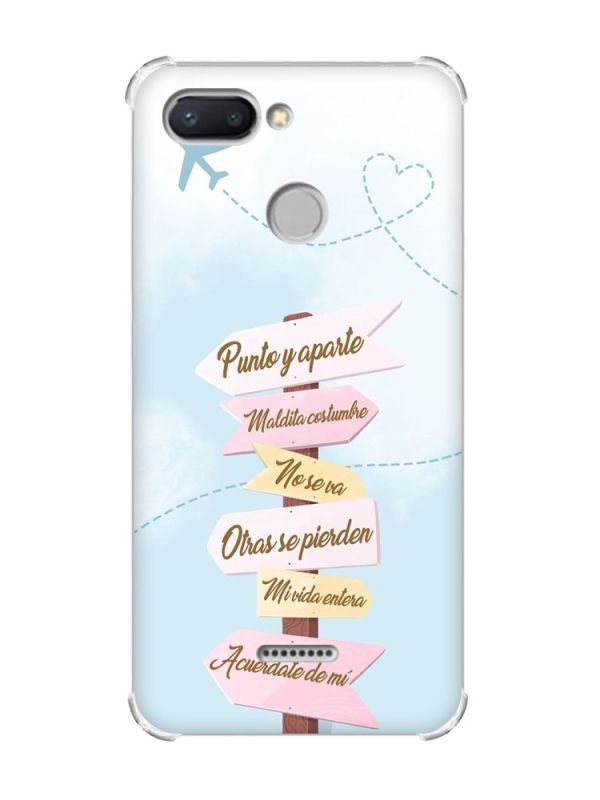 Чохол із потовщеними кутами для Xiaomi Redmi 6 :: Вказівники (принт 322)