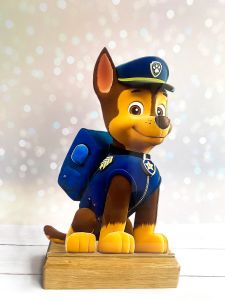 Дитячий нічник Щенячий патруль. Гонщик, з дистанційним пультом