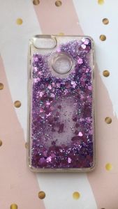 Силіконовий чохол з блискітками, що переливаються, для Huawei Nova Lite 2017 / P9 Lite mini Фіолетовий