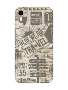 Матовий чохол з червоними боками на Apple iPhone XR :: Мандри (принт 324)