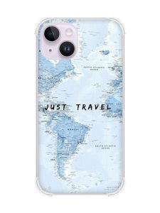 Чохол із потовщеними кутами на iPhone 14 :: Подорожі. Карта (принт 323)