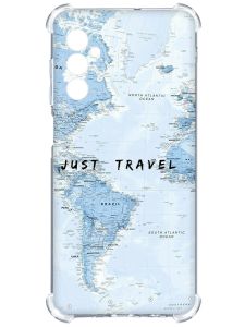Чохол з потовщеними кутами на Samsung Galaxy A14 5G :: Подорожі. Карта (принт 323)