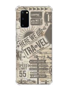 Чохол із потовщеними кутами на Samsung Galaxy S20 Plus :: Мандри (принт 324)