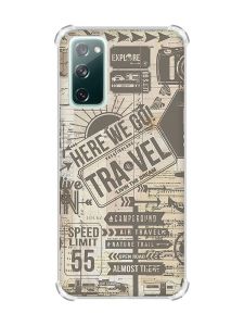 Чохол з потовщеними кутами на Galaxy S20 FE :: Мандри (принт 324)