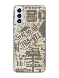 Чохол з потовщеними кутами на Samsung Galaxy S21 Plus :: Мандри (принт 324)