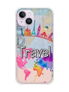 Чохол із потовщеними кутами на iPhone 14 :: Подорож. Travel (принт 321)