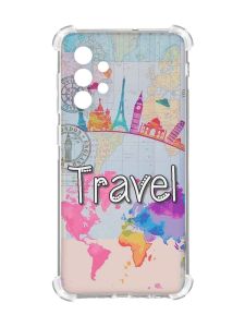 Чохол із потовщеними кутами на Oppo A72 5G :: Подорож. Travel (принт 321)