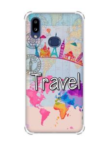 Чохол з потовщеними кутами на Samsung Galaxy A10s (A107) :: Подорож. Travel (принт 321)