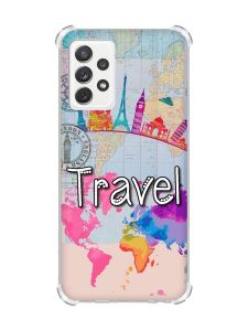 Чохол з потовщеними кутами на Samsung Galaxy A72 :: Подорож. Travel (принт 321)