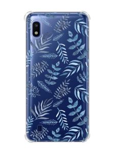 Чохол з потовщеними кутами на Samsung Galaxy A10 (2019)/A105 :: Рослинний фон (принт 276)