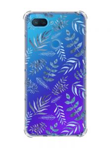 Чохол із потовщеними кутами на Xiaomi Mi 8 Lite :: Рослинний фон (принт 276)