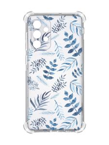 Чохол із потовщеними кутами на Oppo A72 5G :: Рослинний фон (принт 276)