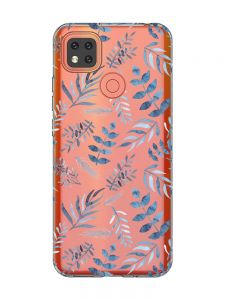 Прозорий чохол для Xiaomi Redmi 9C/10A :: Рослинний фон (принт 276)