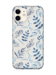 Прозорий чохол на iPhone 12 mini :: Рослинний фон (принт 276)