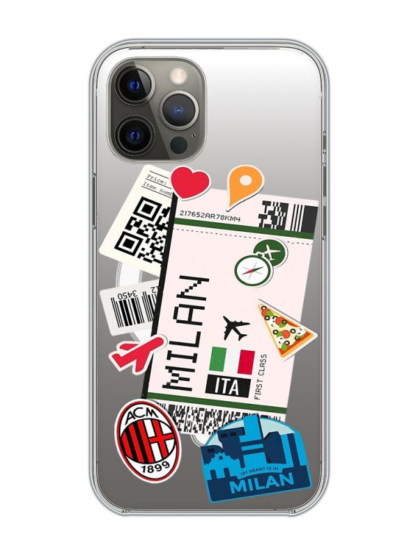 Магнітний чохол на iPhone 12 Pro Max із підтримкою MagSafe :: Подорожі. Італія (принт 325)