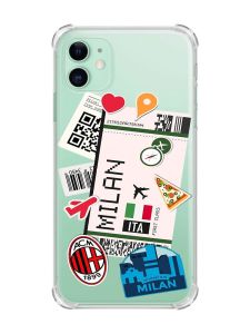 Чохол з потовщеними кутами на Apple iPhone 11 (6.1) :: Подорожі. Італія (принт 325)