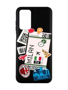 Матовий чорний чохол на Xiaomi Redmi Note 11 4G :: Подорожі. Італія (принт 325)