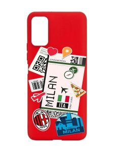 Матовий червоний чохол на Xiaomi Redmi Note 11 4G :: Подорожі. Італія (принт 325)