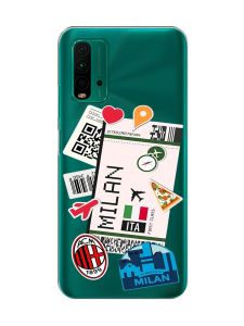 Прозорий чохол на Xiaomi Redmi 9T  :: Подорожі. Італія (принт 325)