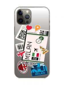 Прозорий чохол на iPhone 12 Pro Max :: Подорожі. Італія (принт 325)