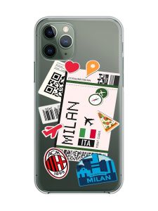 Прозорий чохол на iPhone 12 / 12 Pro :: Подорожі. Італія (принт 325)