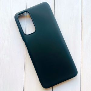 Силіконовий матовий чохол для Xiaomi Redmi Note 11 4G Чорний
