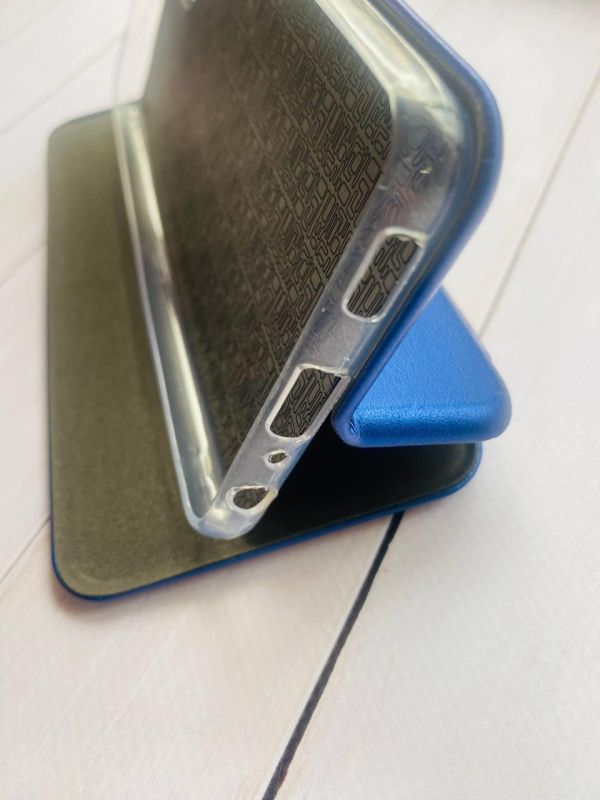 Чохол-книжка з малюнком для Samsung Galaxy M32/ M22/ A22 4G Синій :: Українка Арт (патріотичний принт 3)