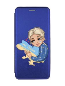 Чохол-книжка з малюнком для Samsung Galaxy А10ѕ / A107 Синій :: Моя Україна (патріотичний принт 24)