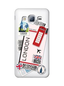 Прозорий чохол на Samsung Galaxy J3 (2016) J310 :: Подорожі. Лондон (принт 326)