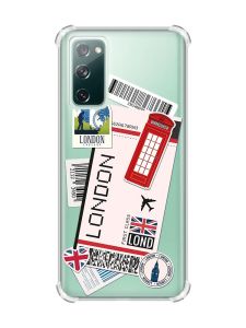 Чохол з потовщеними кутами на Galaxy S20 FE :: Подорожі. Лондон (принт 326)