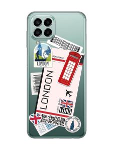 Прозорий чохол на Samsung Galaxy M33 5G :: Подорожі. Лондон (принт 326)