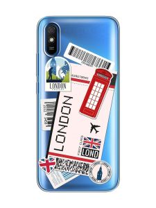 Прозорий чохол на Xiaomi Redmi 9A  :: Подорожі. Лондон (принт 326)