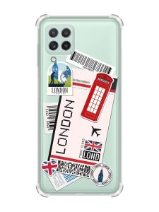 Чохол з потовщеними кутами на Samsung Galaxy A22 4G/M32/M22 :: Подорожі. Лондон (принт 326)