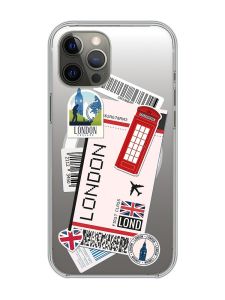 Магнітний чохол на iPhone 12 Pro Max із підтримкою MagSafe :: Подорожі. Лондон (принт 326)