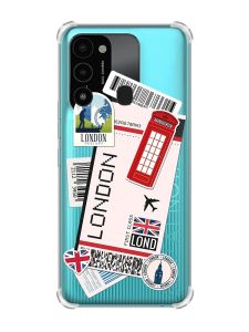 Чохол з потовщеними кутами на TECNO Spark Go 2022 :: Подорожі. Лондон (принт 326)