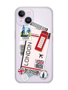 Магнітний чохол на iPhone 14 із підтримкою MagSafe :: Подорожі. Лондон (принт 326)