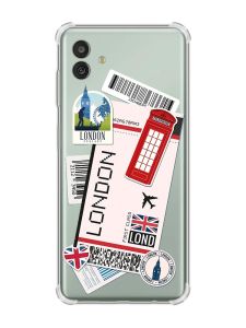 Чохол з потовщеними кутами на Samsung Galaxy M13 5G :: Подорожі. Лондон (принт 326)