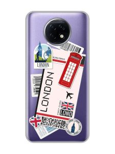 Прозорий чохол на Xiaomi Redmi Note 9T/Redmi Note 9 5G :: Подорожі. Лондон (принт 326)
