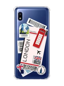 Чохол з потовщеними кутами на Samsung Galaxy A10 (2019)/A105 :: Подорожі. Лондон (принт 326)