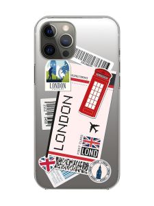Прозорий чохол на iPhone 12 Pro Max :: Подорожі. Лондон (принт 326)