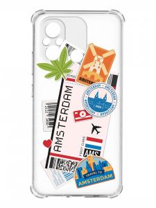 Чохол з потовщеними кутами на Xiaomi Redmi 12C :: Подорожі. Амстердам (принт 327)