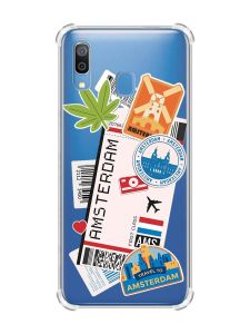 Чохол з потовщеними кутами на Samsung Galaxy A30 (2019) / A20 (2019) :: Подорожі. Амстердам (принт 327)